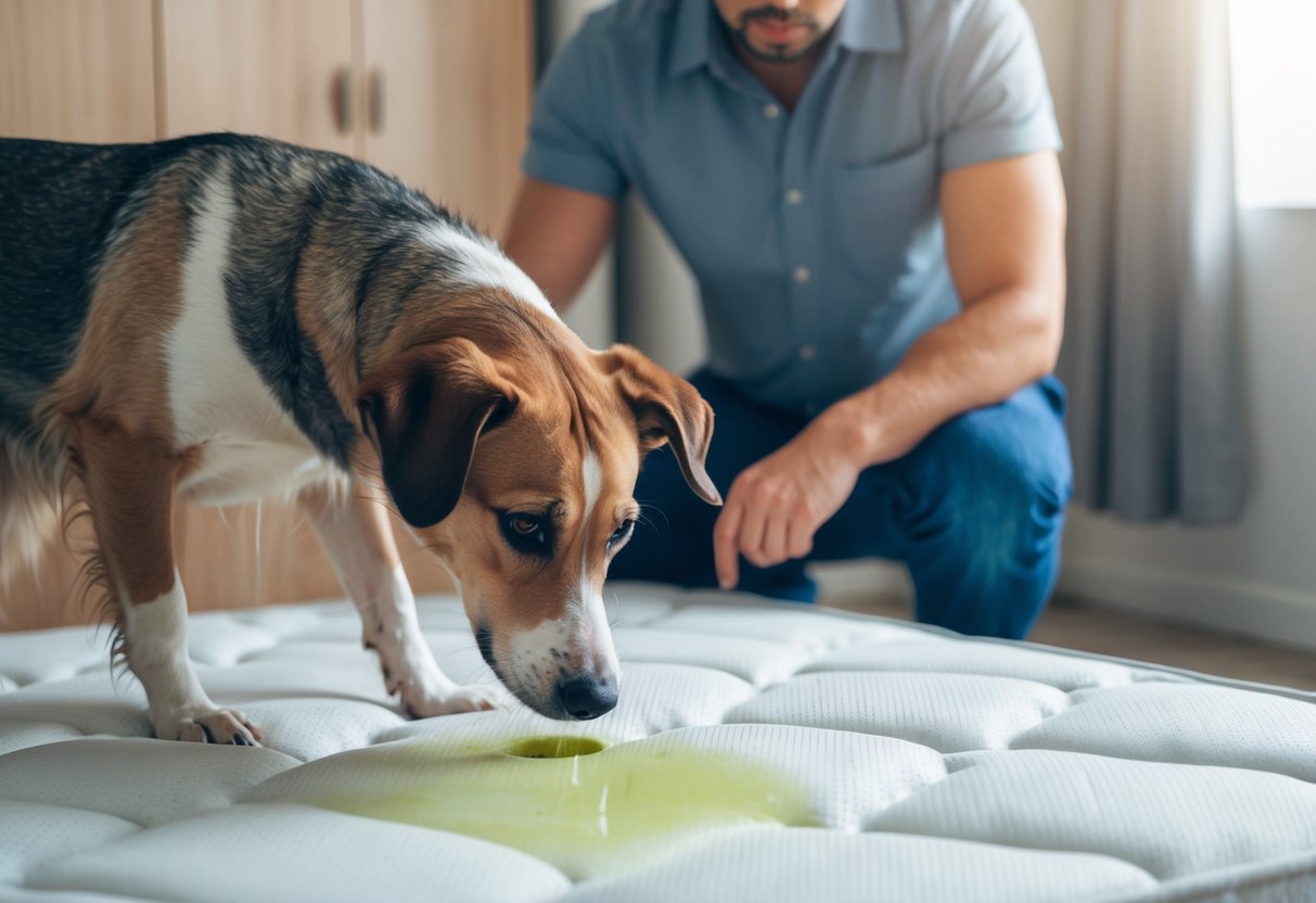 How to Get Dog Pee Out of Mattress featured image