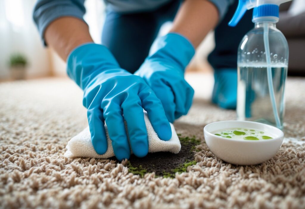 How to Get Mold Out of Carpet featured image