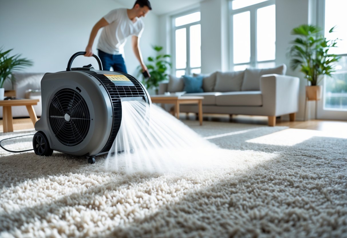 How to Dry Carpet After Cleaning featured image